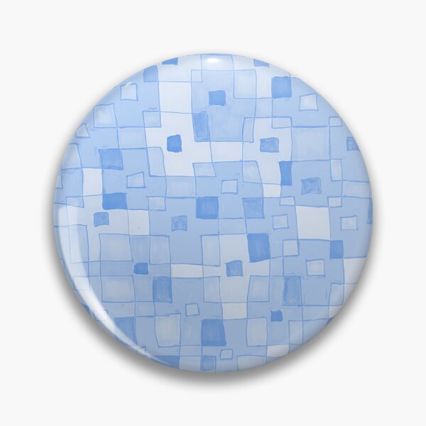 Item preview, Blue Geometric Squares designed and sold by Honeybee Cameron.