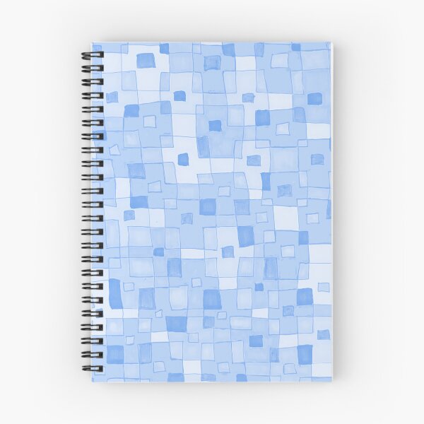 Item preview, Blue Geometric Squares designed and sold by Honeybee Cameron.