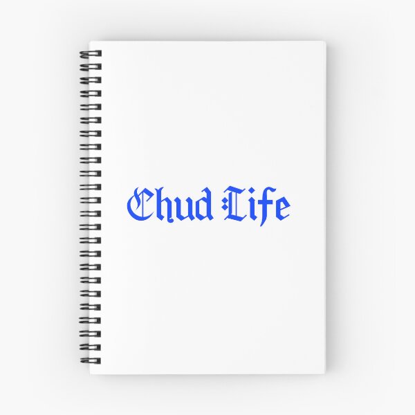 Item preview, Chud Life, Blue Meme Typography  designed and sold by Memes N Lore .