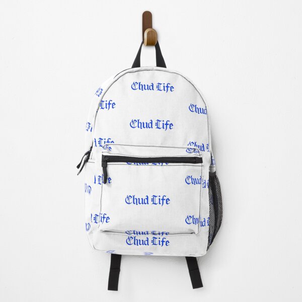 Item preview, Chud Life, Blue Meme Typography designed and sold by Memes N Lore .