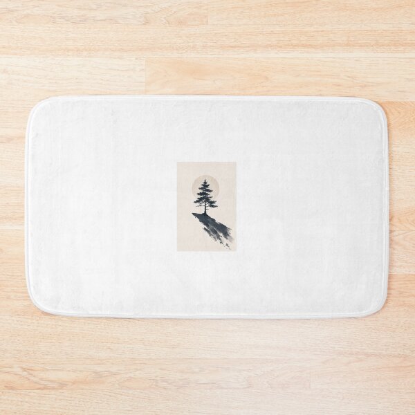 Item preview, Silent Stand | Minimal Nordic Pine Tree Illustration designed and sold by Norvian.