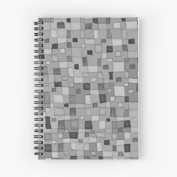 Item preview, Light Greyscale Geometric Squares designed and sold by Honeybee Cameron.