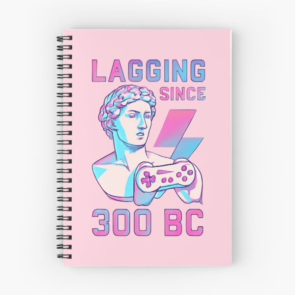 Item preview, Lagging Since 300 BC Vaporwave Glitch Gamer Humor designed and sold by KeySeen.