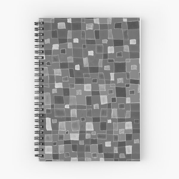 Item preview, Dark Greyscale Geometric Squares designed and sold by Honeybee Cameron.