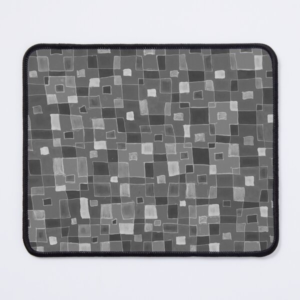 Item preview, Dark Greyscale Geometric Squares designed and sold by Honeybee Cameron.