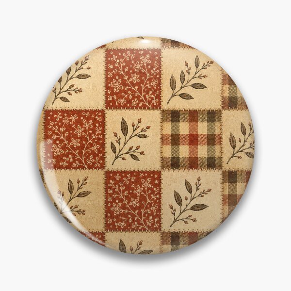 Item preview, Cozy Autumn Patchwork Botanical Plaid Fall Pattern Fall Color Fall Season designed and sold by Luvjesus2.
