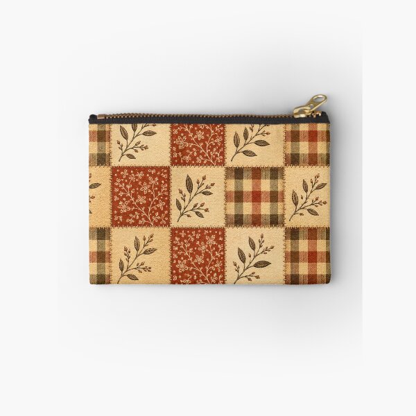 Item preview, Cozy Autumn Patchwork Botanical Plaid Fall Pattern Fall Color Fall Season designed and sold by Luvjesus2.