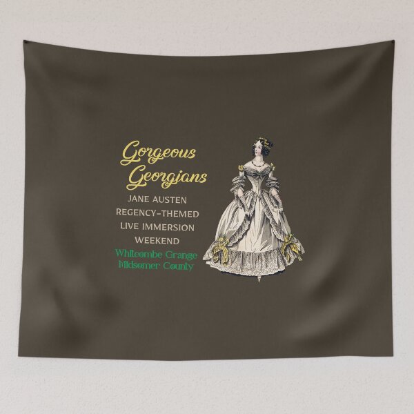 Item preview, Gorgeous Georgians II (on Brown) designed and sold by PawsitiveMum3.