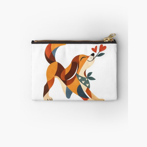 Item preview, Whimsical Fox with Floral Hearts designed and sold by Snurly.