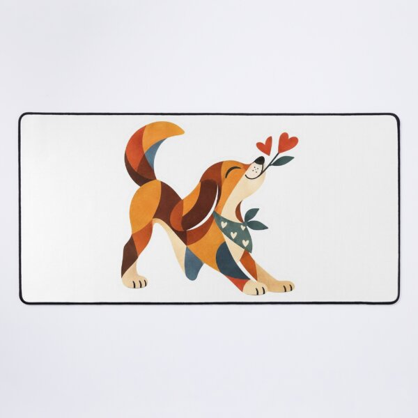 Item preview, Whimsical Fox with Floral Hearts designed and sold by Snurly.