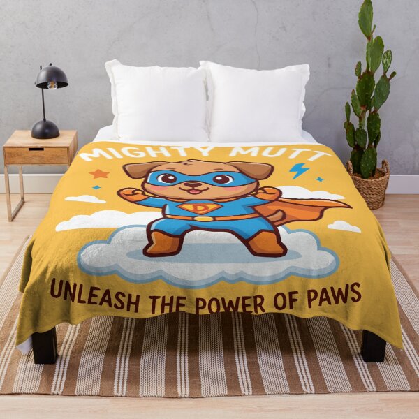 Item preview, Mighty Mutt Unleash The Power Of Paws Superhero Dog designed and sold by Amir Faysal.