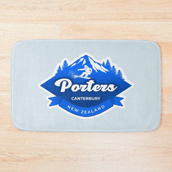Item preview, Porters Ski Field, Canterbury - Blue designed and sold by MY NEW ZEALAND.