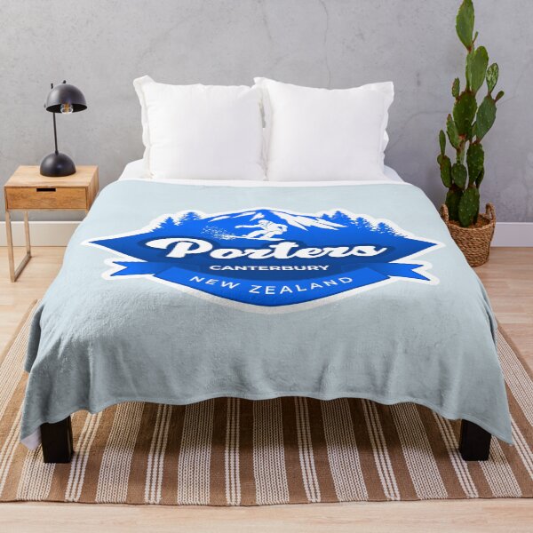 Item preview, Porters Ski Field, Canterbury - Blue designed and sold by MY NEW ZEALAND.