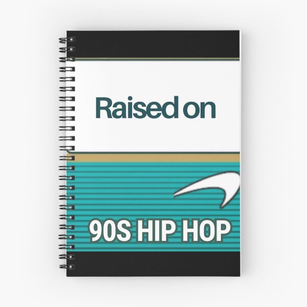 Item preview, Raised On 90s Hip Hop Retro Cassette Tape Graphic designed and sold by RahniNM.