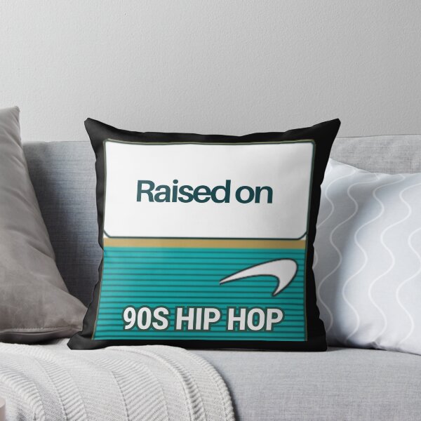 Item preview, Raised On 90s Hip Hop Retro Cassette Tape Graphic designed and sold by RahniNM.