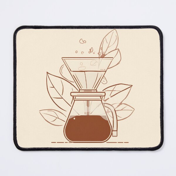 Item preview, Pour Over V60 Coffee Dripper Botanical Line Art designed and sold by ThirdShiftLab.