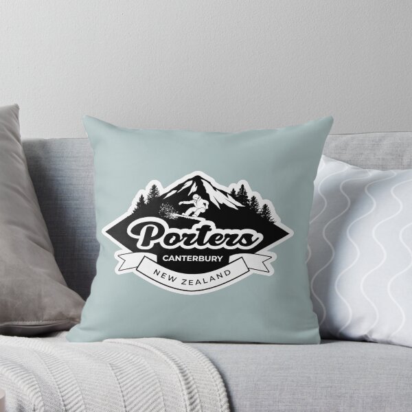 Item preview, Porters Ski Field, Canterbury - Black designed and sold by MY NEW ZEALAND.
