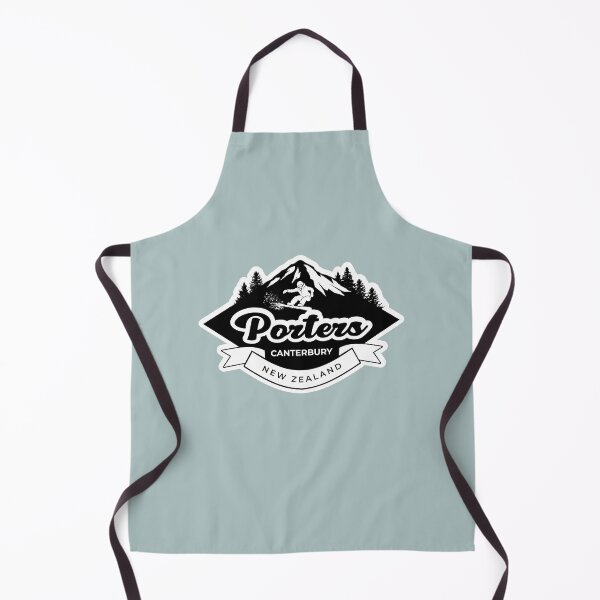 Item preview, Porters Ski Field, Canterbury - Black designed and sold by MY NEW ZEALAND.