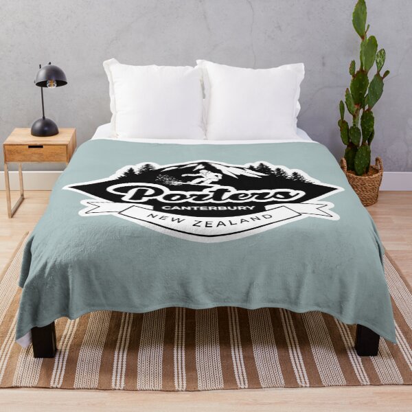 Item preview, Porters Ski Field, Canterbury - Black designed and sold by MY NEW ZEALAND.