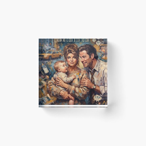 Item preview, Look Who's Talking Comedy Fine Art Tribute designed and sold by Art's Diner.
