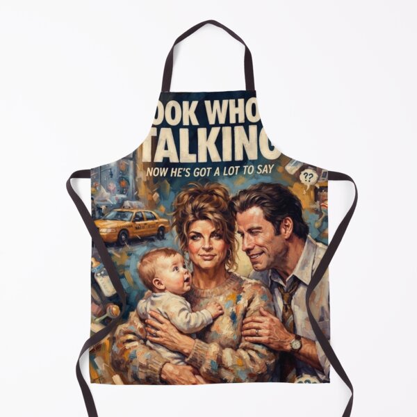 Item preview, Look Who's Talking Comedy Fine Art Tribute designed and sold by Art's Diner.