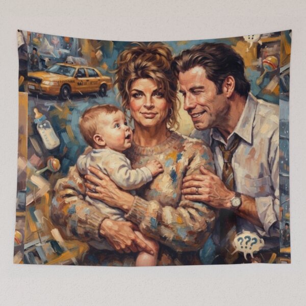 Item preview, Look Who's Talking Comedy Fine Art Tribute designed and sold by Art's Diner.
