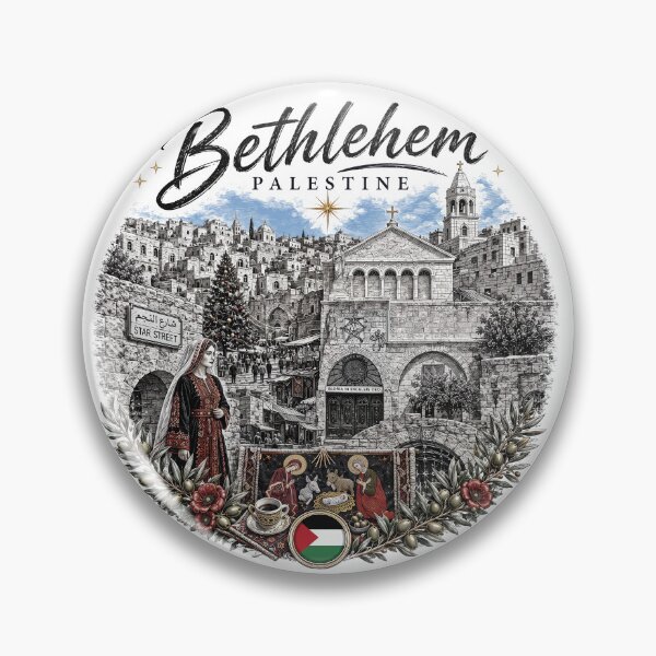 Item preview, Bethlehem Palestine Vintage Travel designed and sold by CHC.