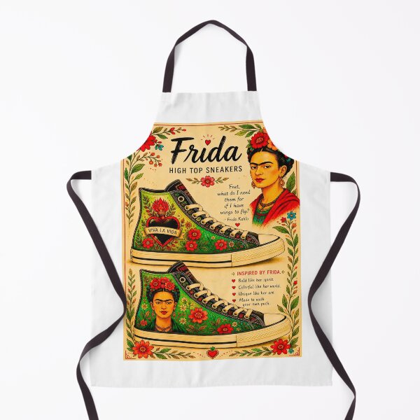 Item preview, Frida Kahlo High-Top Sneakers designed and sold by reggiemercedes.