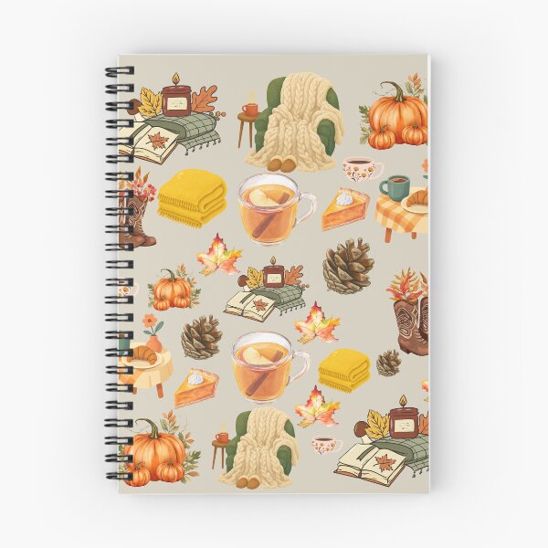 Item preview, Cozy autumn watercolor clipart designed and sold by Designova10.