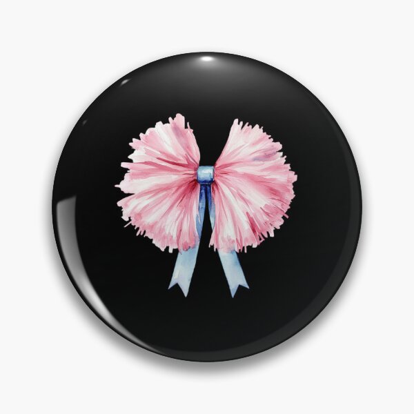 Item preview, Pink Bow with Blue Ribbon designed and sold by jierrfan.