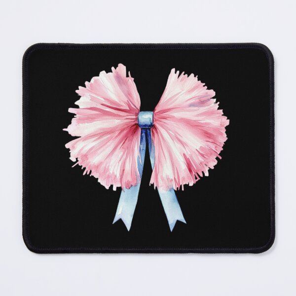 Item preview, Pink Bow with Blue Ribbon designed and sold by jierrfan.