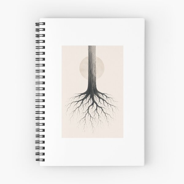 Item preview, Silent Root | Minimal Nordic Tree Root Illustration designed and sold by Norvian.