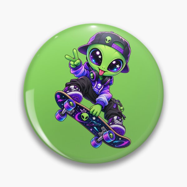 Item preview, Alien skater designed and sold by Altrixa.