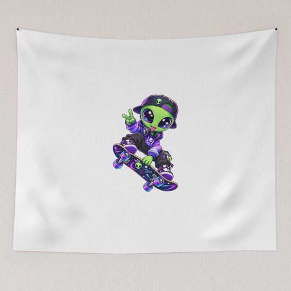 Item preview, Alien skater designed and sold by Altrixa.
