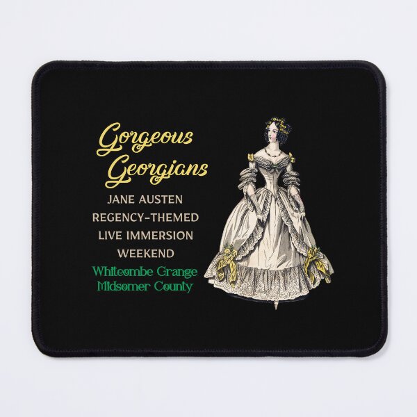 Item preview, Gorgeous Georgians II (on Black) designed and sold by PawsitiveMum3.