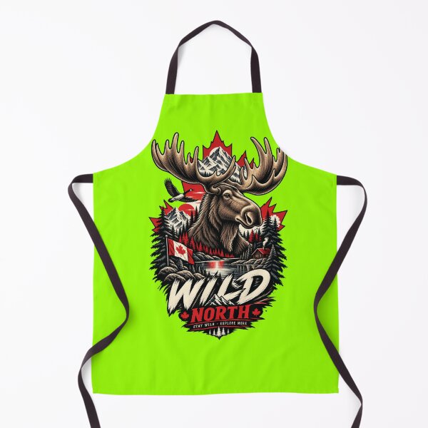 Item preview, Wild North Moose Canadian Wildlife T-Shirt designed and sold by happyshirt27.