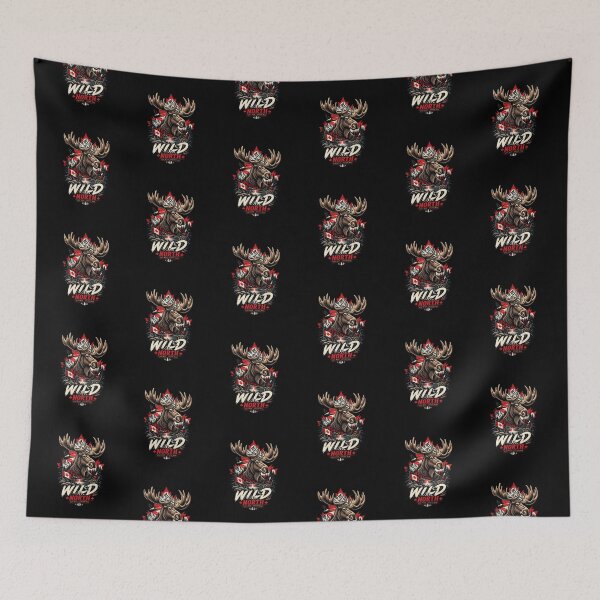 Item preview, Wild North Moose Canadian Wildlife T-Shirt designed and sold by happyshirt27.
