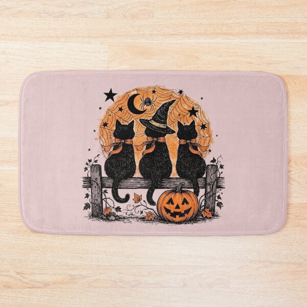 Item preview, funny Spooky Halloween Cat Dog Retro pumpkin gift designed and sold by Amzkao.