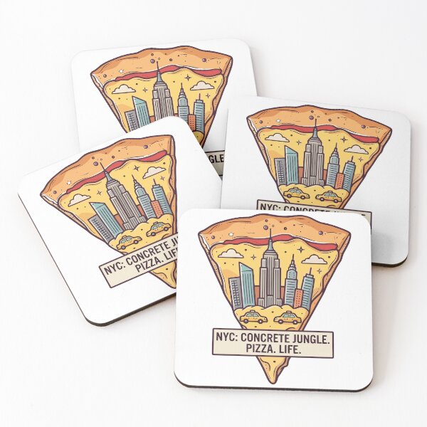 Item preview, NYC Concrete Jungle Pizza Life New York City Slice designed and sold by Amir Faysal.