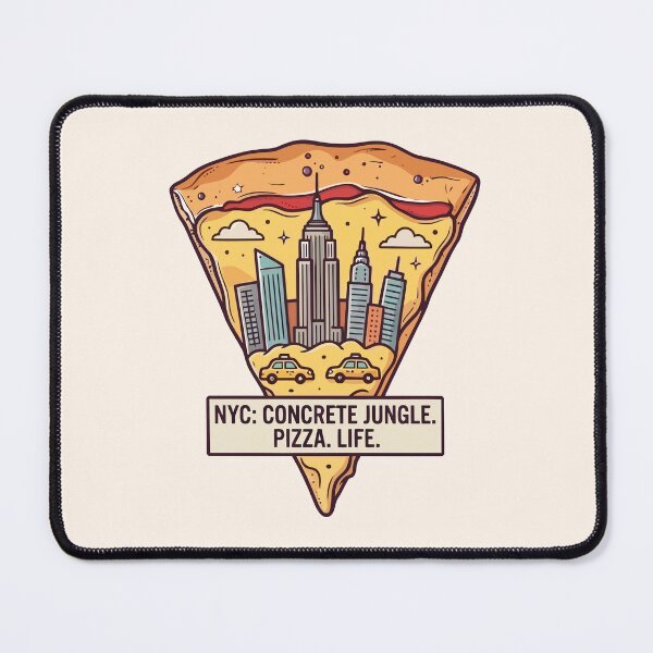 Item preview, NYC Concrete Jungle Pizza Life New York City Slice designed and sold by Amir Faysal.