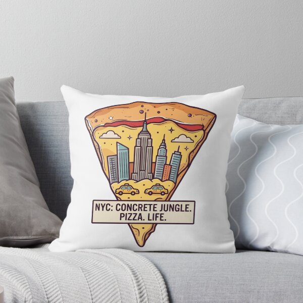 Item preview, NYC Concrete Jungle Pizza Life New York City Slice designed and sold by Amir Faysal.