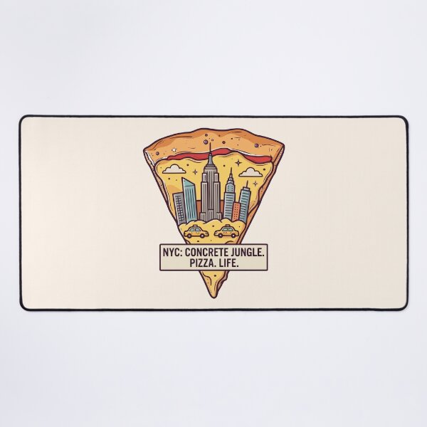 Item preview, NYC Concrete Jungle Pizza Life New York City Slice designed and sold by Amir Faysal.