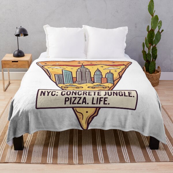 Item preview, NYC Concrete Jungle Pizza Life New York City Slice designed and sold by Amir Faysal.