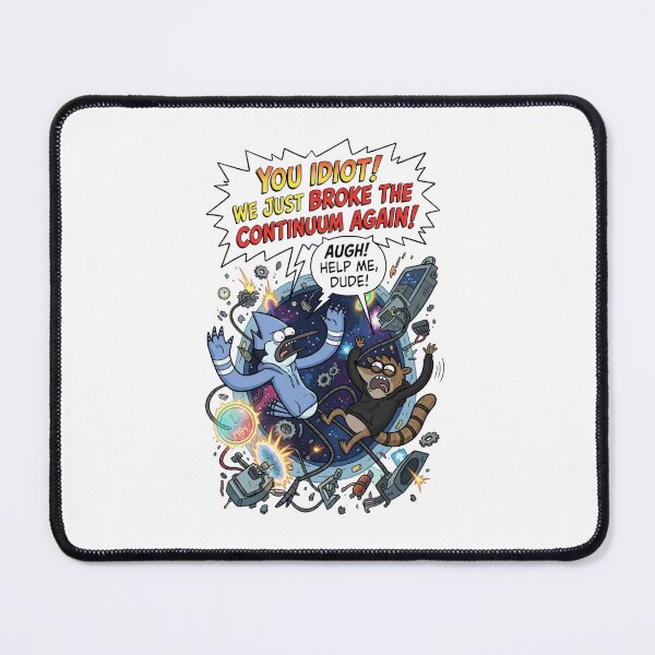 Item preview, Regular Show Mordecai and Rigby Space Continuum Chaos designed and sold by FreakToons.