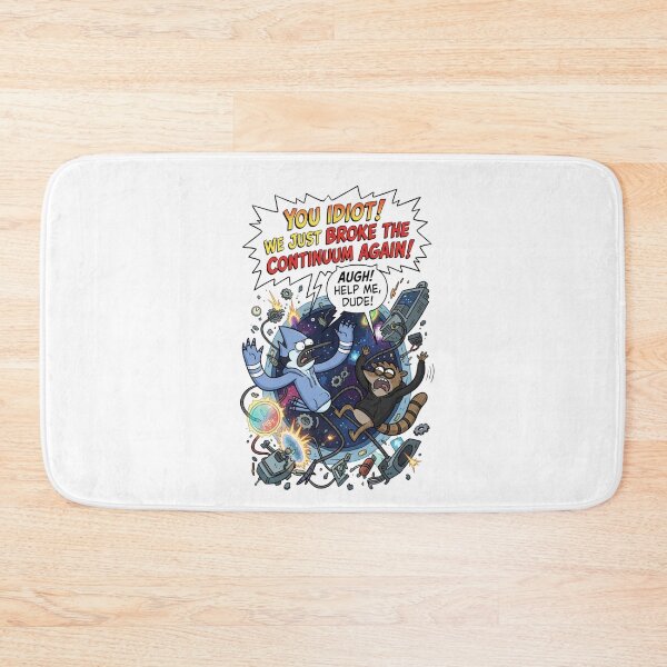 Item preview, Regular Show Mordecai and Rigby Space Continuum Chaos  designed and sold by FreakToons.