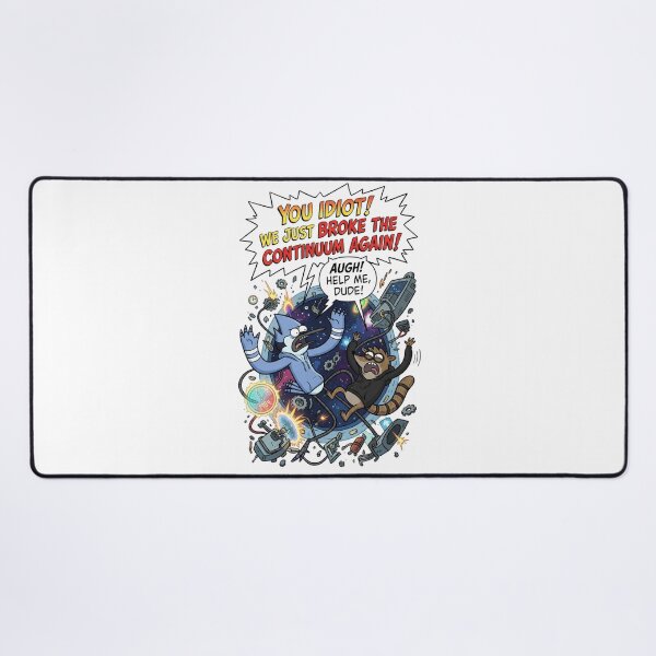 Item preview, Regular Show Mordecai and Rigby Space Continuum Chaos designed and sold by FreakToons.