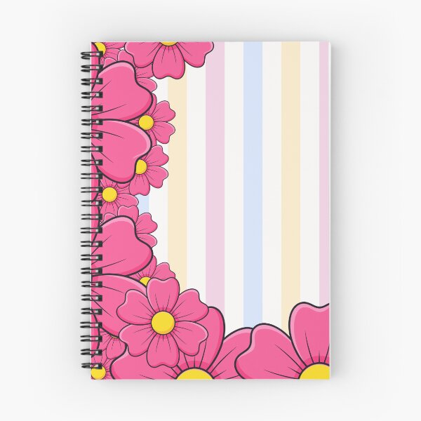 Item preview, Colorful floral stripe frame designed and sold by Designova10.