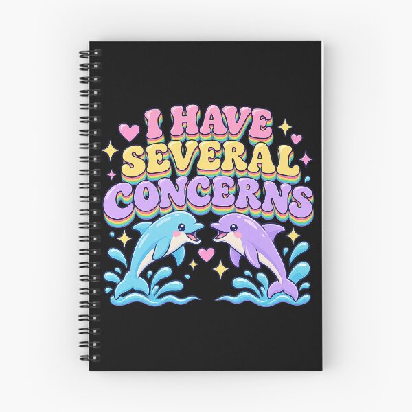 Item preview, I Have Several Concerns Funny Mental Health Design designed and sold by ArcanePrintsxo.