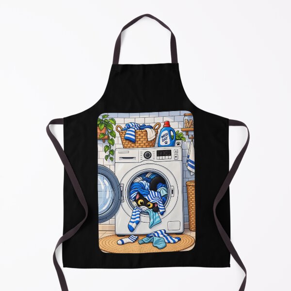 Item preview, Cat Hiding In The Laundry designed and sold by waikibi ⭐⭐⭐⭐⭐.