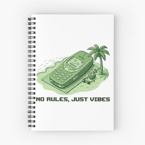 Item preview, No Rules, Just Vibes T-shirt designed and sold by Stickers void.
